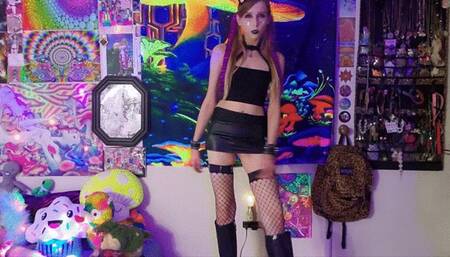 Goth Goddess Extreme Ballbusting POV