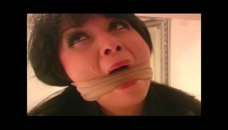 Hopping in coat and boots