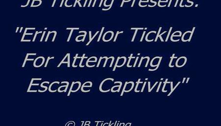 Erin Taylor Tickled for Trying to Escape - MP4
