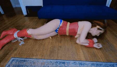 Wonder Woman Bound Slave - Luna Lain MP4