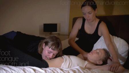 Blowing Raspberries & Licking Riley's Sexy Belly (FF Belly Worship)