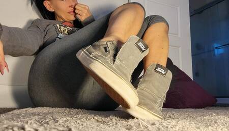 Xana's Gray Vans HD