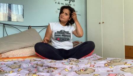 kiss my ass in leggings - become my slave