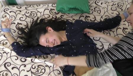 Extremely Ticklish Tickle virgin Janet *Our New Most Ticklish Girl ? * - WMV - clip is 08:29  min long