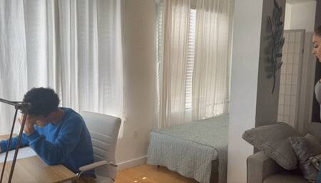 StepMom Rewards Her StepSon For Studying