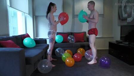 Fantasy Wrestling Ivy Rose vs KaneVision Balloon Match