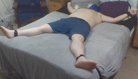 Schoolgirl Scratching