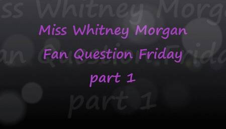 Fan Question Friday - New House Pt 1