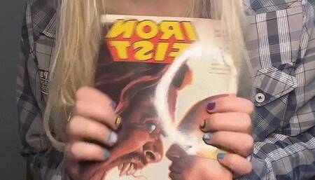 You owe me 200 for messing  up my comic book !