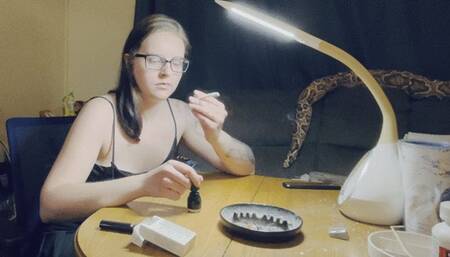Painting My Nails & Lungs 2