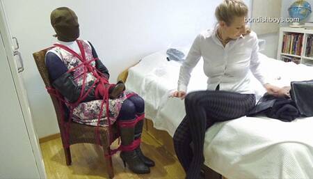 BAGGED BONDAGE CROSSDRESSER