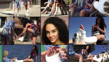 Rita Term SLWC Cooling Off a Summer Hot Foot  (in HD 1920 X 1080)