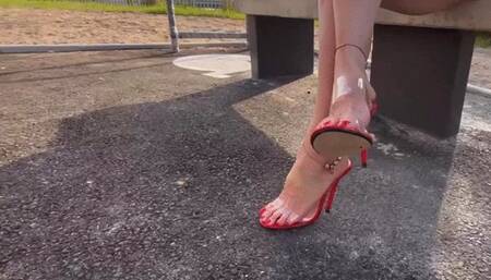 Compilation walking High Heels and with Shoeplay