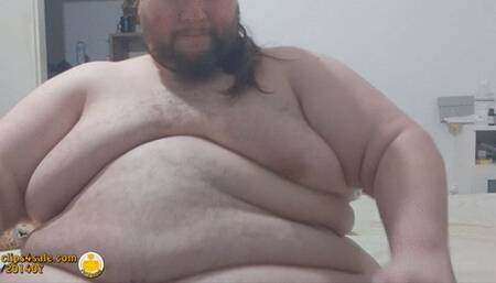FatWasad having a quick chocolate drink