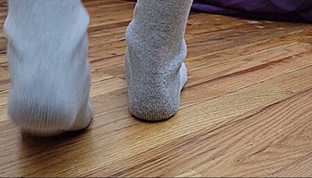 Your Sexy Teen Step-Sister Teases You In Long Grey Socks - PART 2 (HD 1080p MP4)