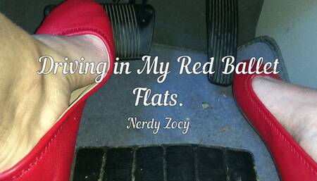 Driving in My Red Ballet Flats