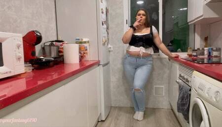 Pee on myself while smoking