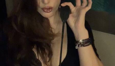 SPH watch me fuck a big cock