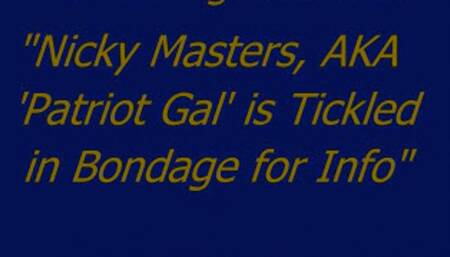 Patriot Gal Gets Tickled for Info in Captivity - SQ