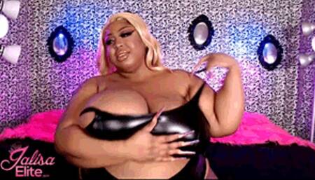 Black Leather Spitty Sloppy BJ CS (MP4 Version)