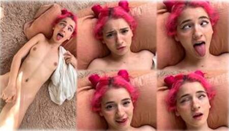 Cute Teen plays with her Pussy