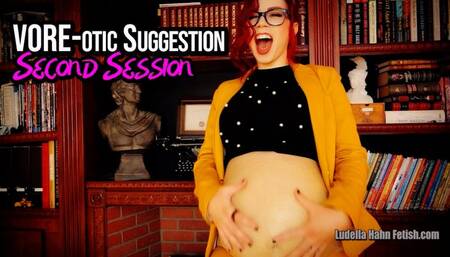Vore-otic Suggestion Second Session - Ludella Takes You On An Even Trippier Mindfuck Guided Vore Fantasy with ASMR, Rapid Growth, & Sexual Innuendo - MP4 720p