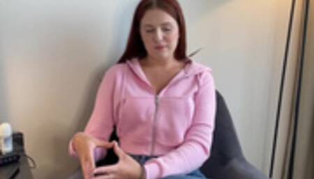 Young milf asks for a raise for a deep blow job and pussy fuck! Fucked on a business trip.