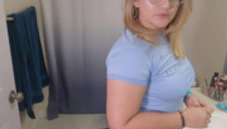 We can share the bathroom but fuck me first (POV)