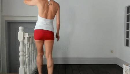 Miniskirt humiliation in French