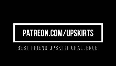 Best Friends Upskirt Challenge