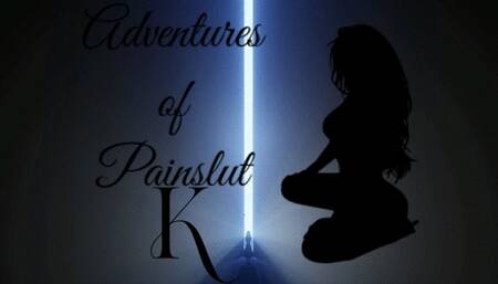 Slave gets pussy smacked, whipped and belted before getting dildo fucked