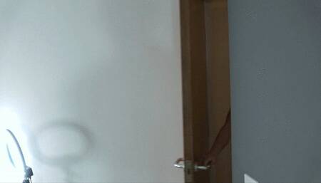 Drinking her own puke cocktail after her rough throat fuck