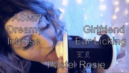 SFW ASMR - Dreamy Intense Girlfriend Ear Licking