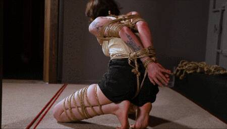 Girl finds herself tied & gagged (HD)