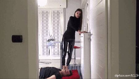 EVIKE - I love to DESTROY your face under my feet - INHUMAN face trampling, face crushing, face stomping NON STOP