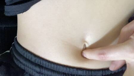 Aurora's Sexy Belly Button Being Fingered