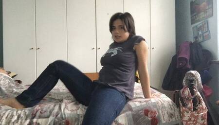 remix of my best parts of jeans fetish domination videos