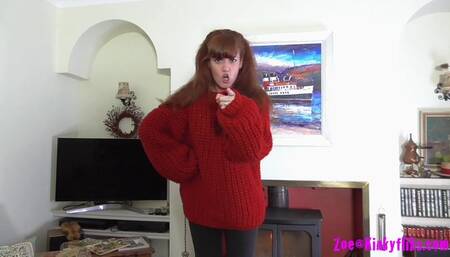 Step Sister Sweater Punishment