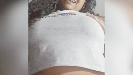 ebony  breast worship ????