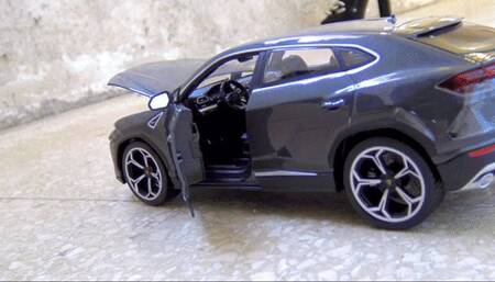 Crushing your expensive toy car