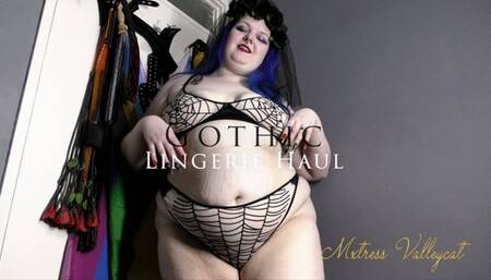 Gothic Lingerie Haul (wmv)