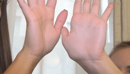 women's beautiful hands