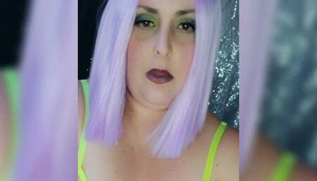 Smokey slut smoking in spring colors