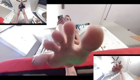 You Become Dirt Like Makaylas Feet!