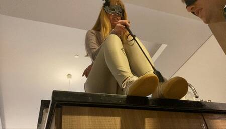 Training Shoes & Feet Licking POV