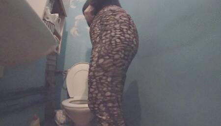 Wet farting and shot