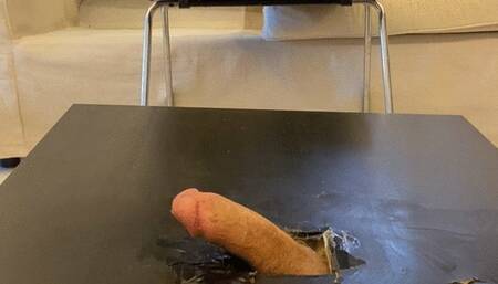 Slippers & Barefoot Cock Trampling (Side View)
