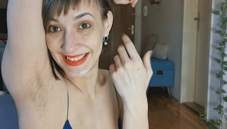 my excuses for not shaving my armpits