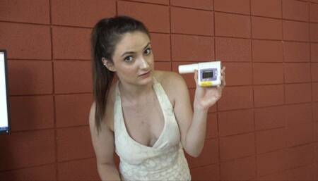 Luci Tests Her Lung Capacity (MP4 - 1080p)