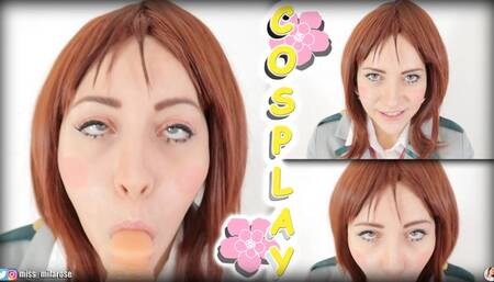 Ochako Uraraka's Ahegao BlowJob